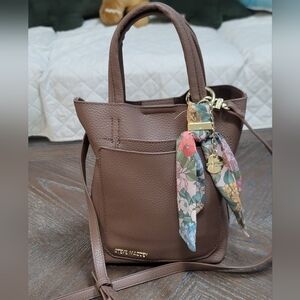 Steve Madden Brown Tote / Crossbody Bag